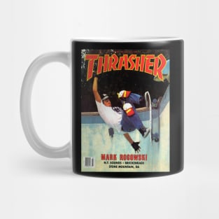 80s skate poster vintage aesthetic Mug